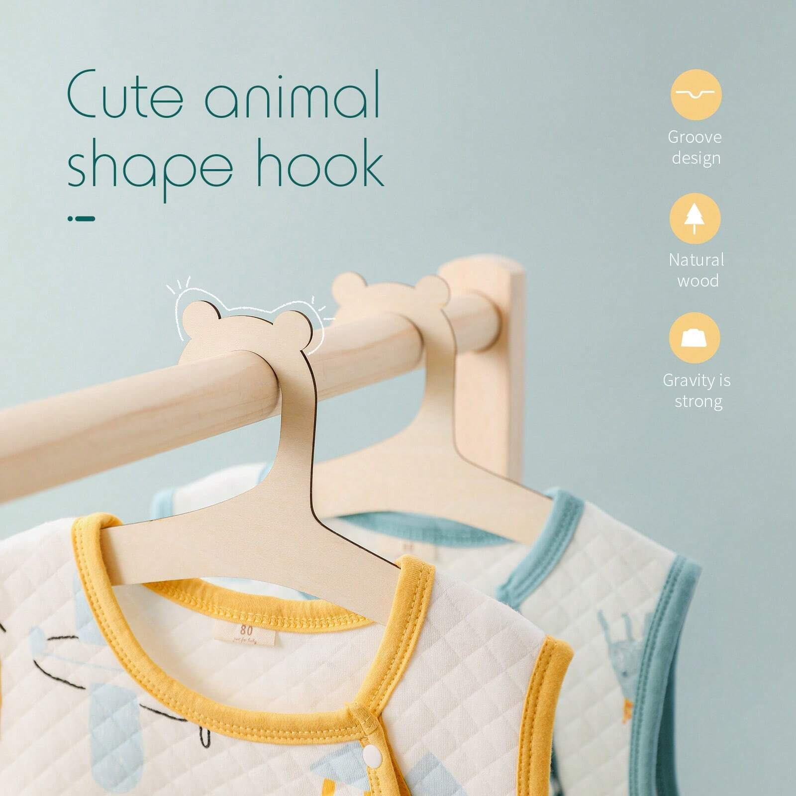 5/10/20/50pcs Baby Clothes Rac - Baby Nursery Hangers のレビューと価格