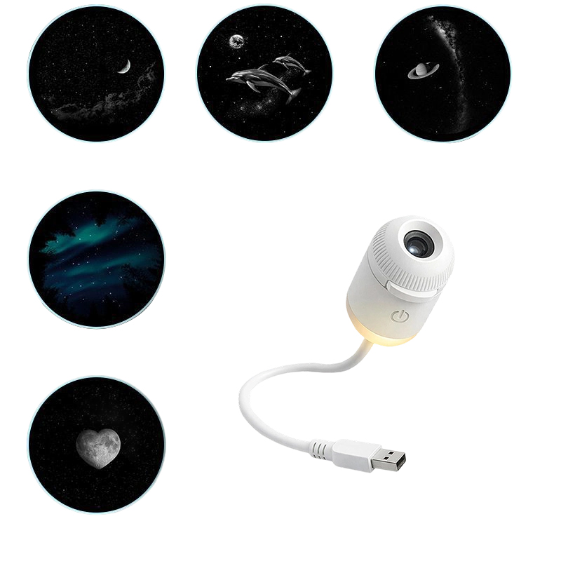 2-in-1 Mini Galaxy Star Projec - Night Light Projector Stars のレビューと価格