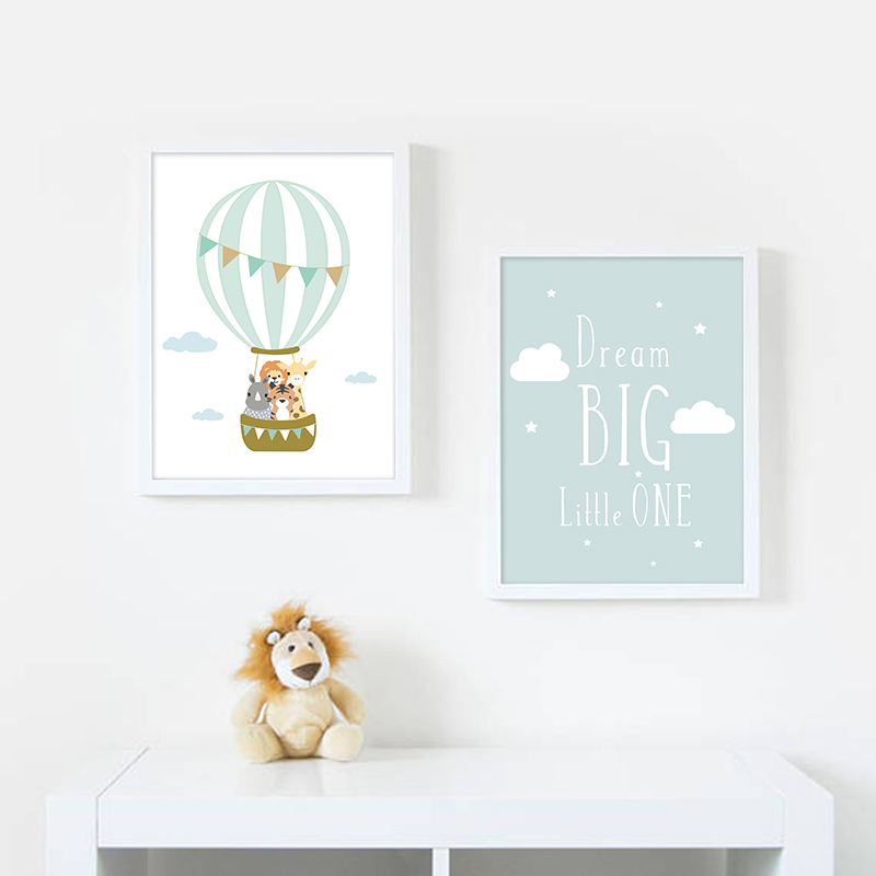 Balloon Moon Nursery Poster Wa - Baby Nursery Quotes Wall Art のレビューと価格