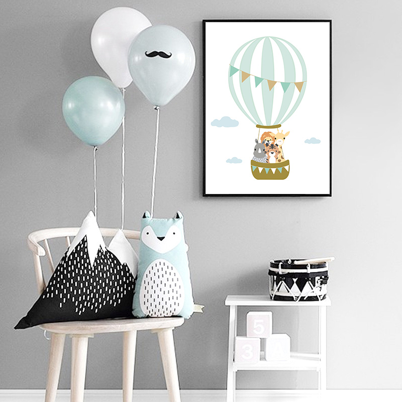 Balloon Moon Nursery Poster Wa - Baby Nursery Quotes Wall Art のレビューと価格
