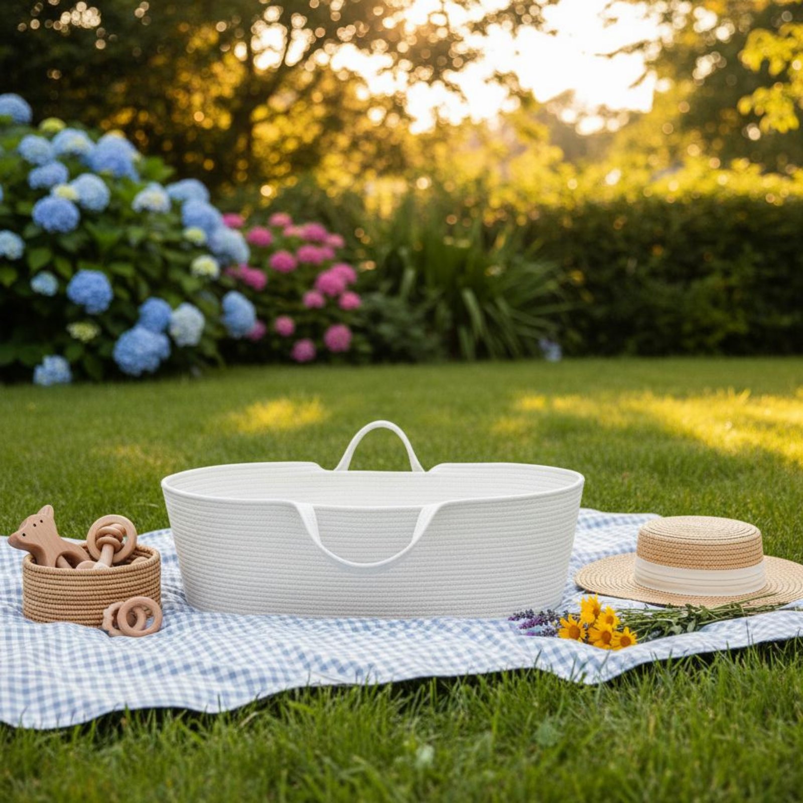 Cotton Rope Baby Crib Multi-Us - Baby Nursery Crib のレビューと価格