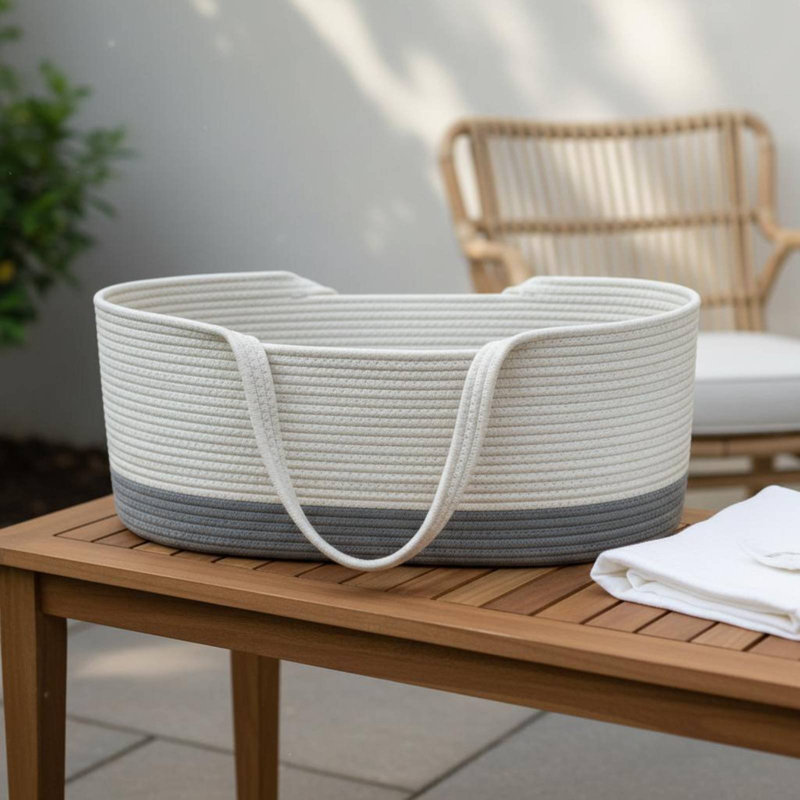Cotton Rope Baby Crib Multi-Us - Baby Nursery Crib のレビューと価格