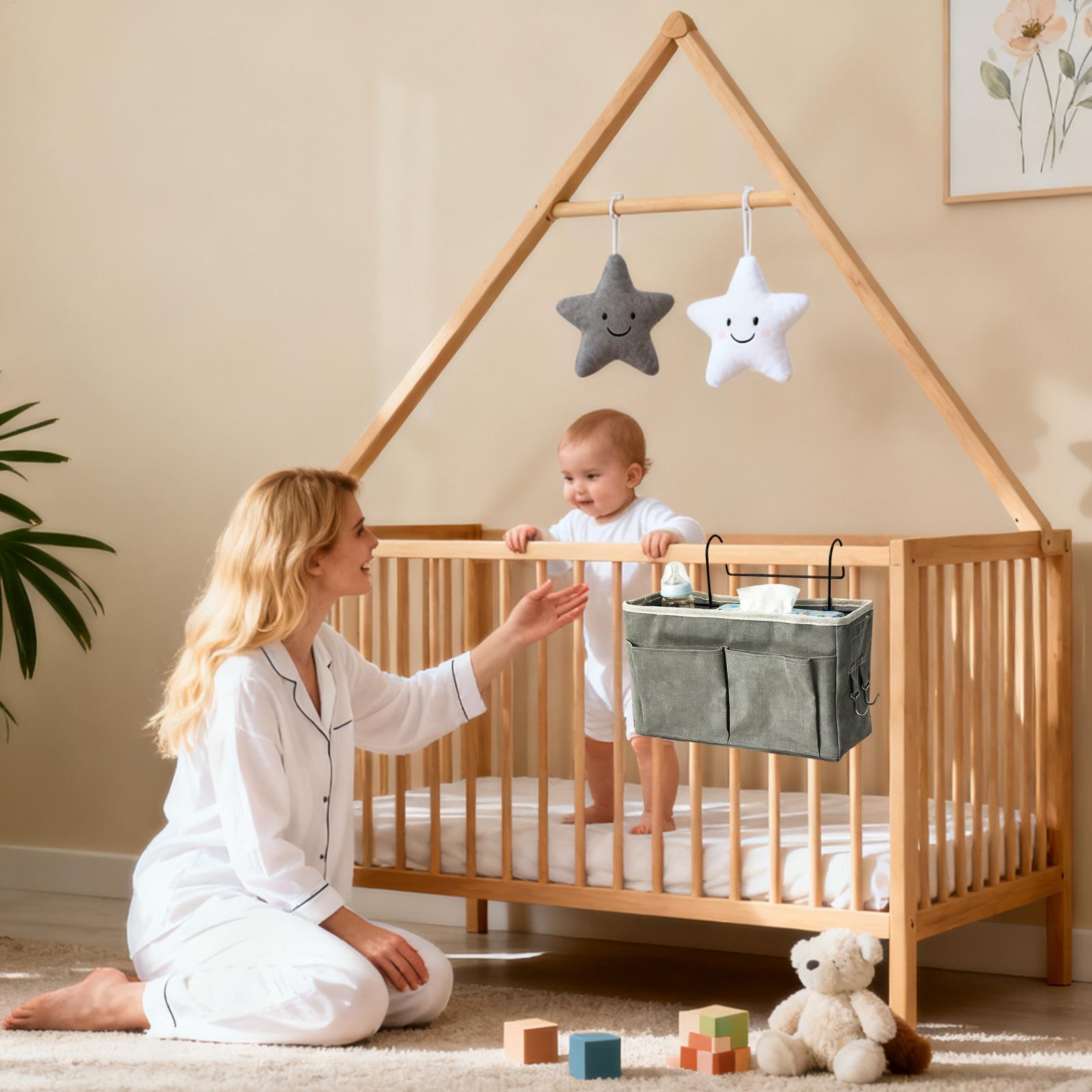 Bedside Storage Organizer Adju - Baby Nursery Cushion のレビューと価格