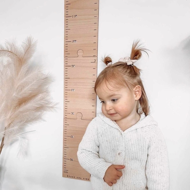 Nordic Wooden Kids Height Grow - Growth Chart Ruler のレビューと価格