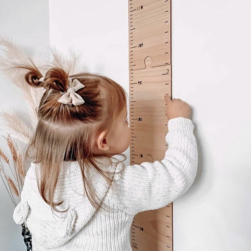 Nordic Wooden Kids Height Grow - Growth Chart Ruler のレビューと価格