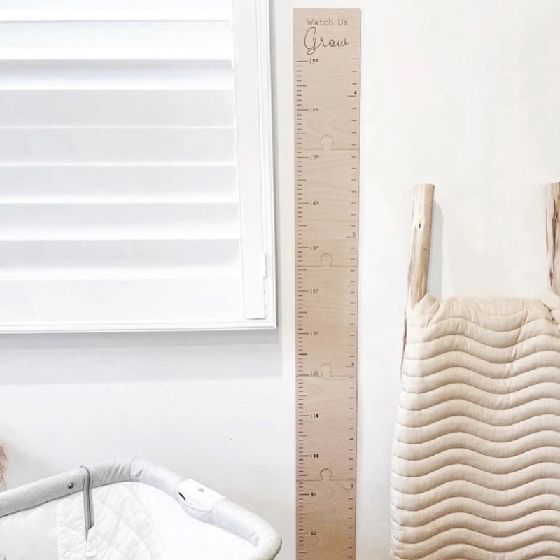 Nordic Wooden Kids Height Grow - Growth Chart Ruler のレビューと価格