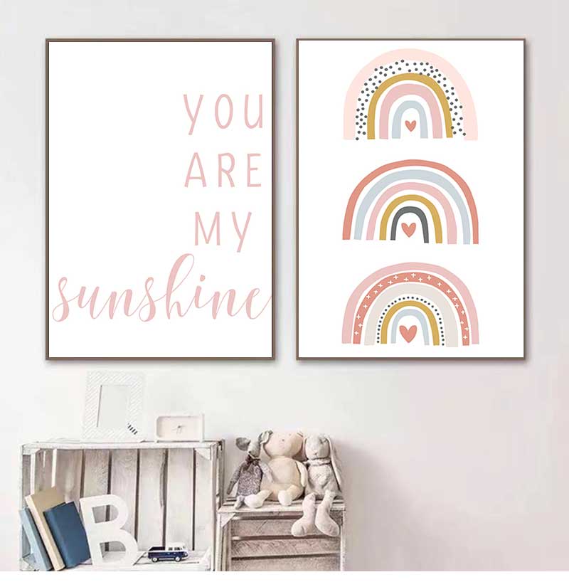 You are my Sunshine Rainbow Nu - Baby Nursery You Are My Sunshine のレビューと価格