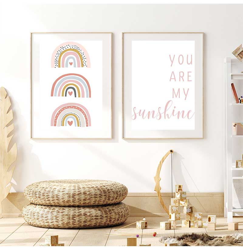 You are my Sunshine Rainbow Nu - Baby Nursery You Are My Sunshine のレビューと価格