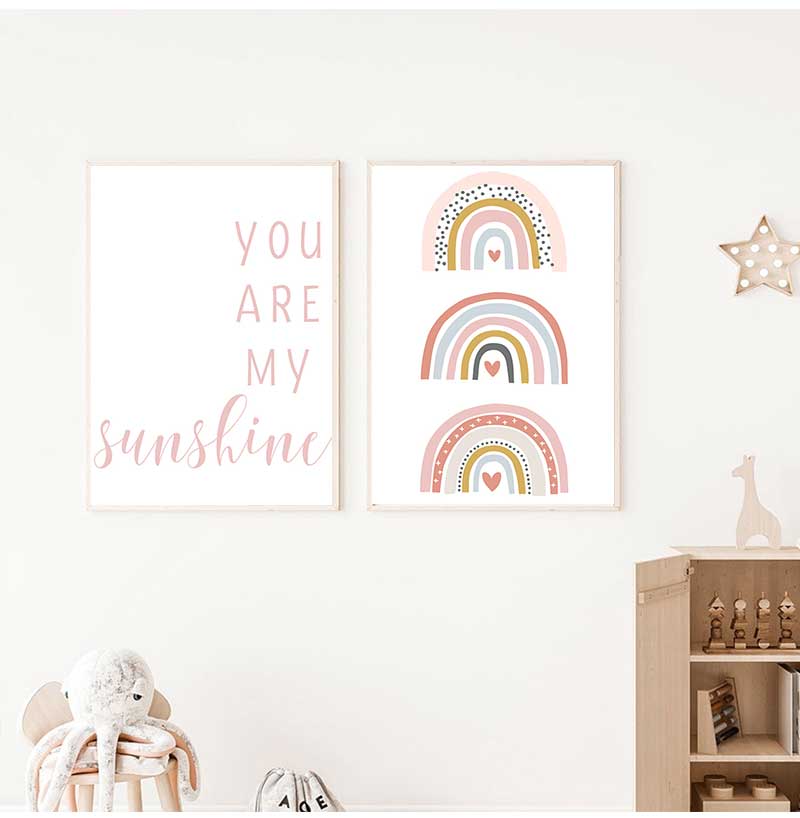 You are my Sunshine Rainbow Nu - Baby Nursery You Are My Sunshine のレビューと価格