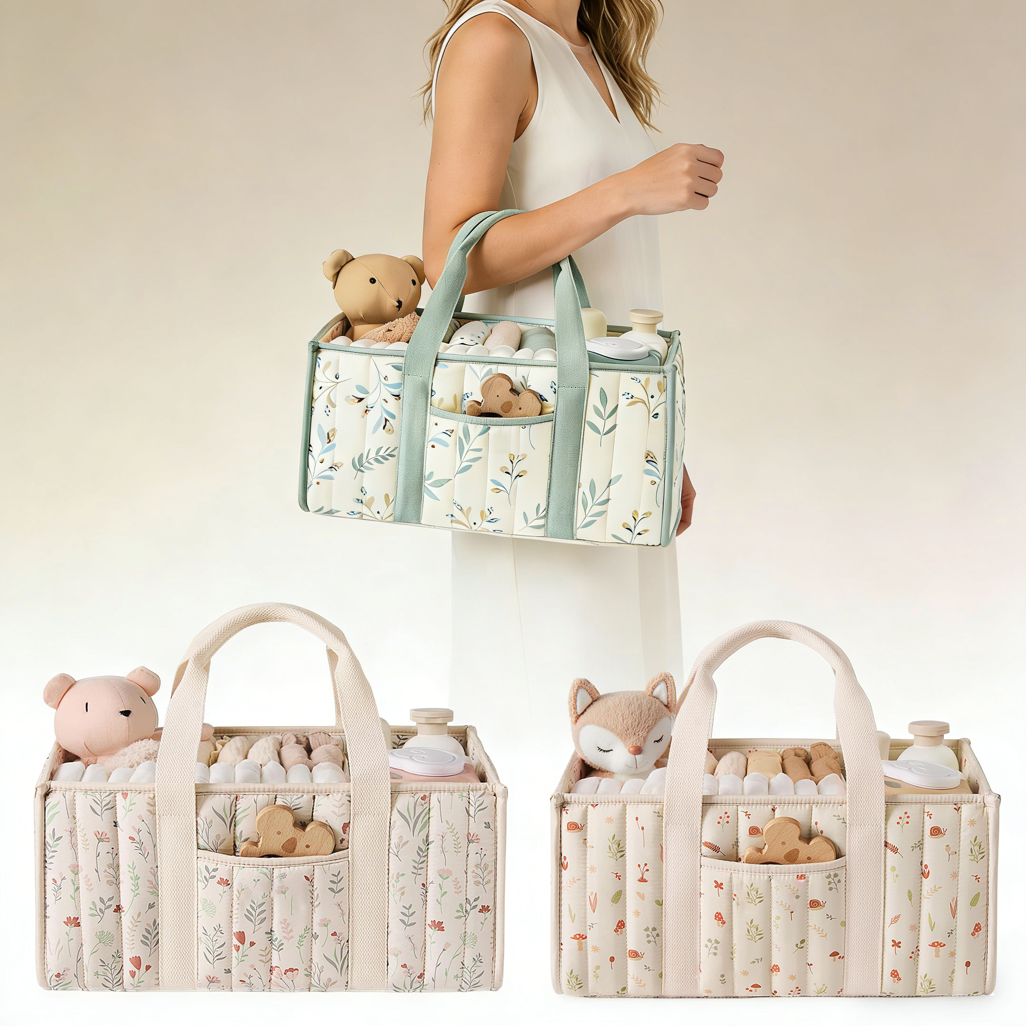 Diaper Caddy Organizer, Stylis - Diaper Caddy Organizer のレビューと価格