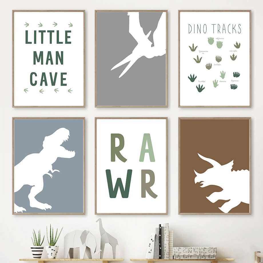 Jurassic Dinosaur Tyrannosauru - Baby Nursery Quotes Wall Art のレビューと価格