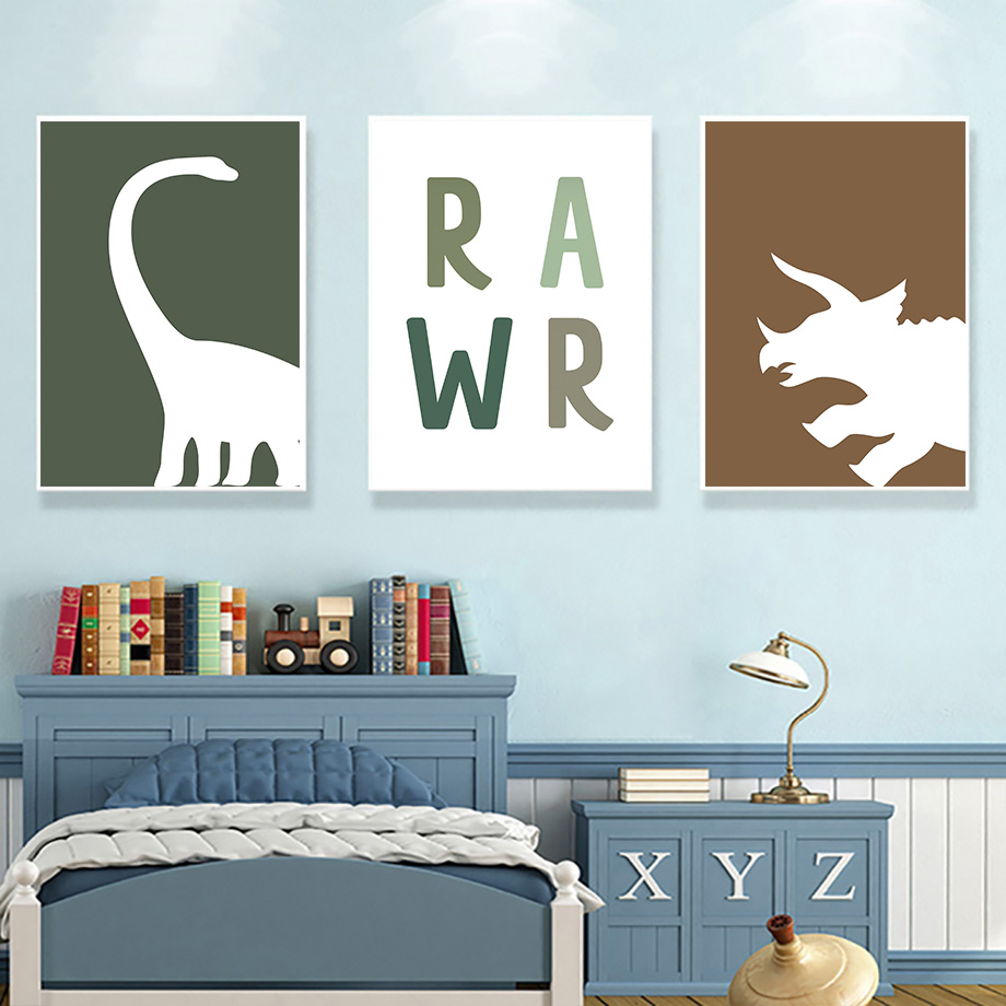 Jurassic Dinosaur Tyrannosauru - Baby Nursery Quotes Wall Art のレビューと価格
