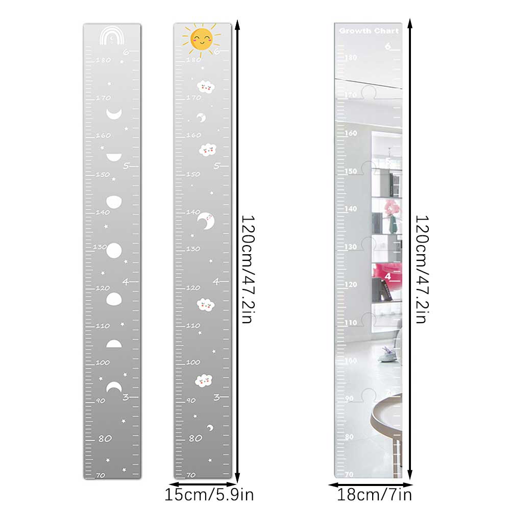 Growth Chart Mirror For Kids M - Growth Chart Ruler のレビューと価格