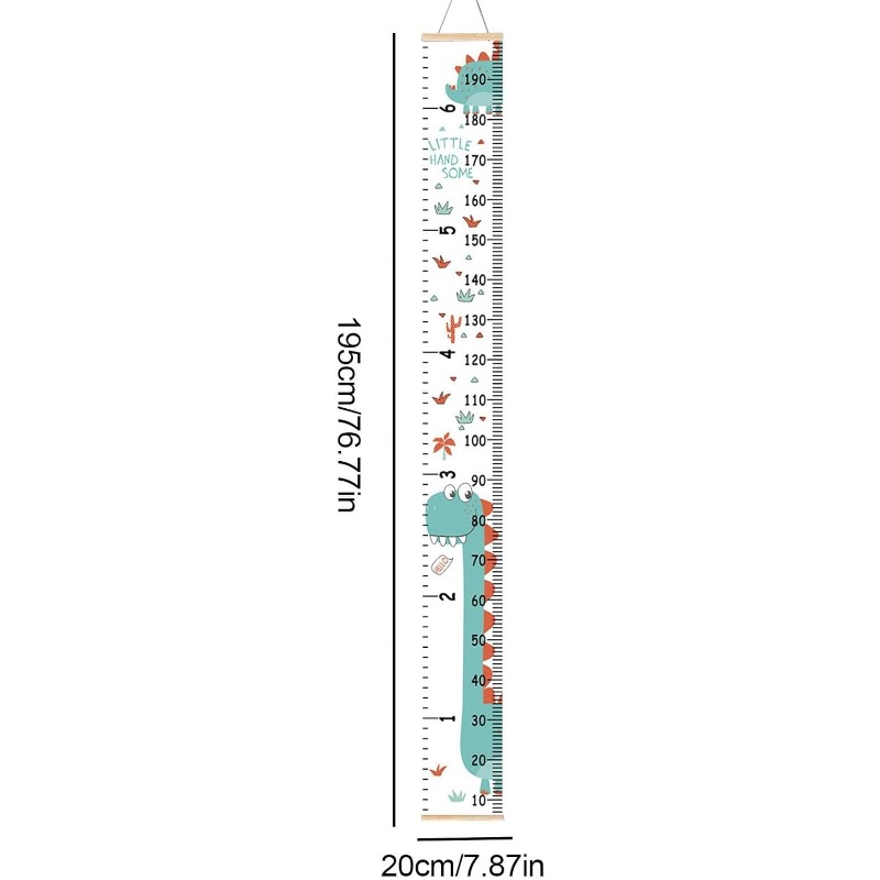 Kids Height Growth Chart Dinos - Growth Chart Ruler のレビューと価格
