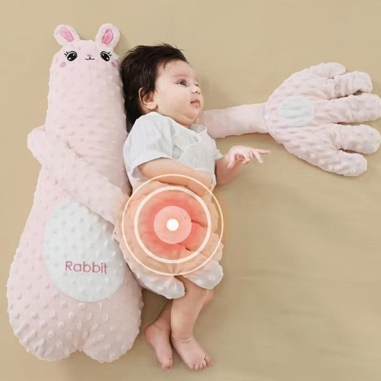 Baby Sleep Toy Baby Patter wit - Baby Nursery Cushion のレビューと価格