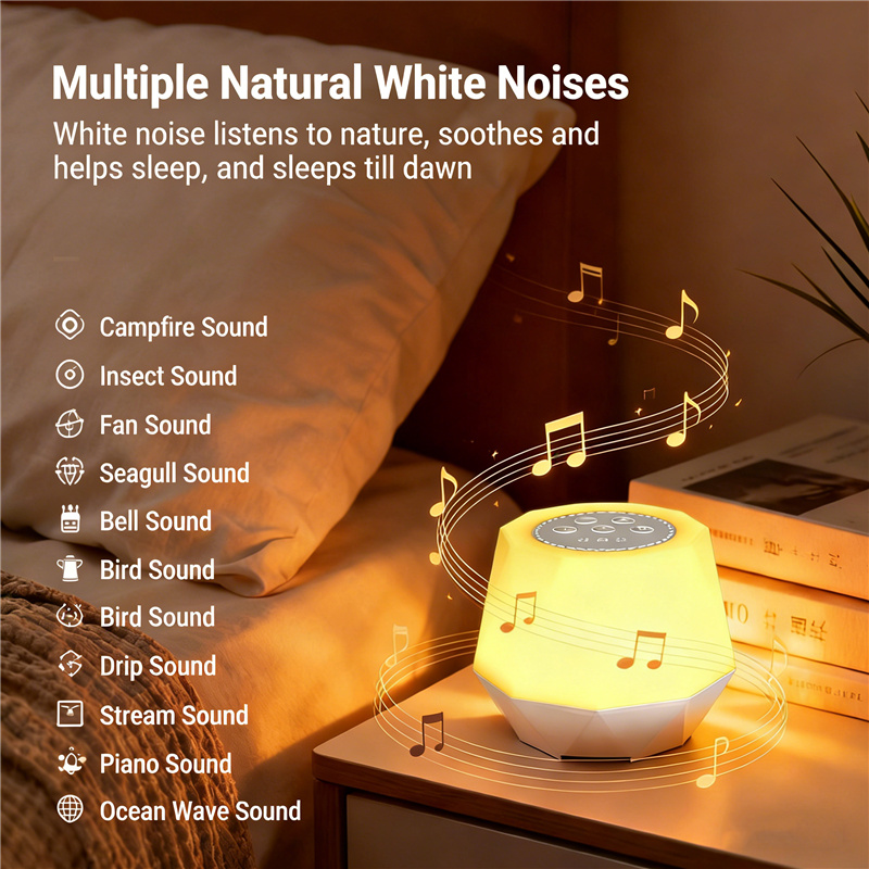 White Noise Machine with Night - Baby Nursery Colors のレビューと価格