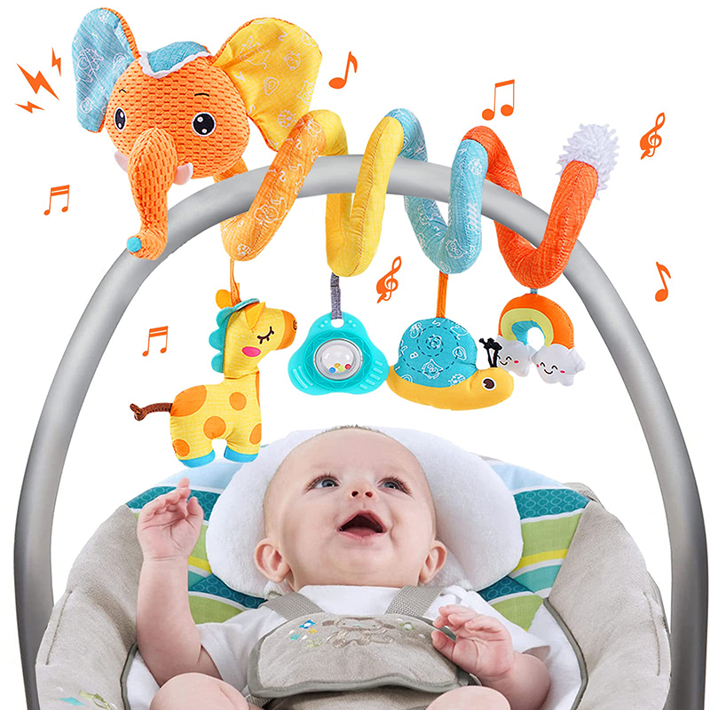 Car Seat Toys Infant Color Ele - Crib Mobile Musical のレビューと価格
