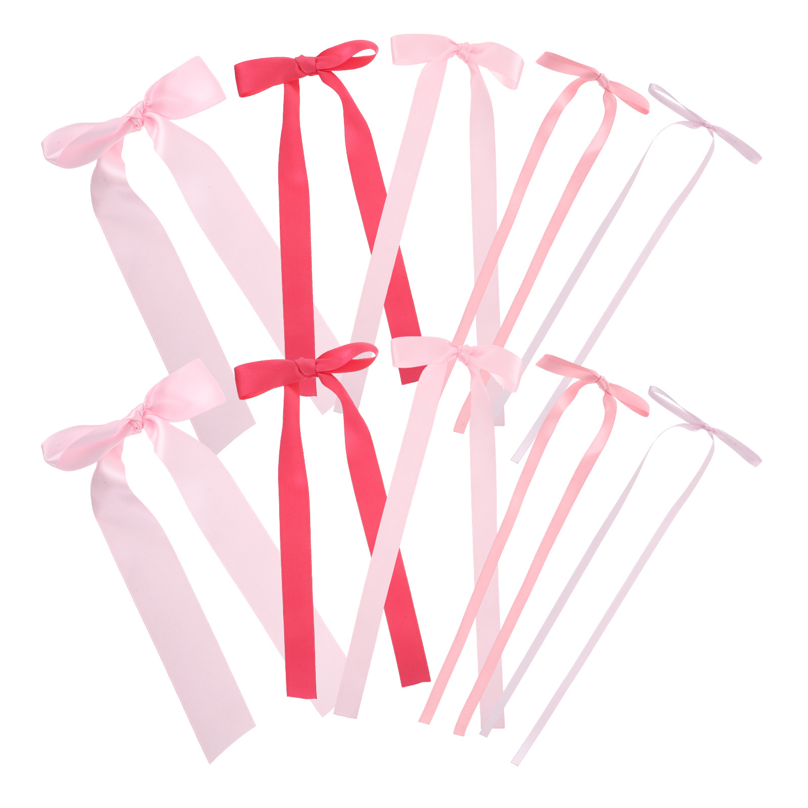 40Pcs Pink Satin Bow Wall Deco - Baby Nursery Garland のレビューと価格
