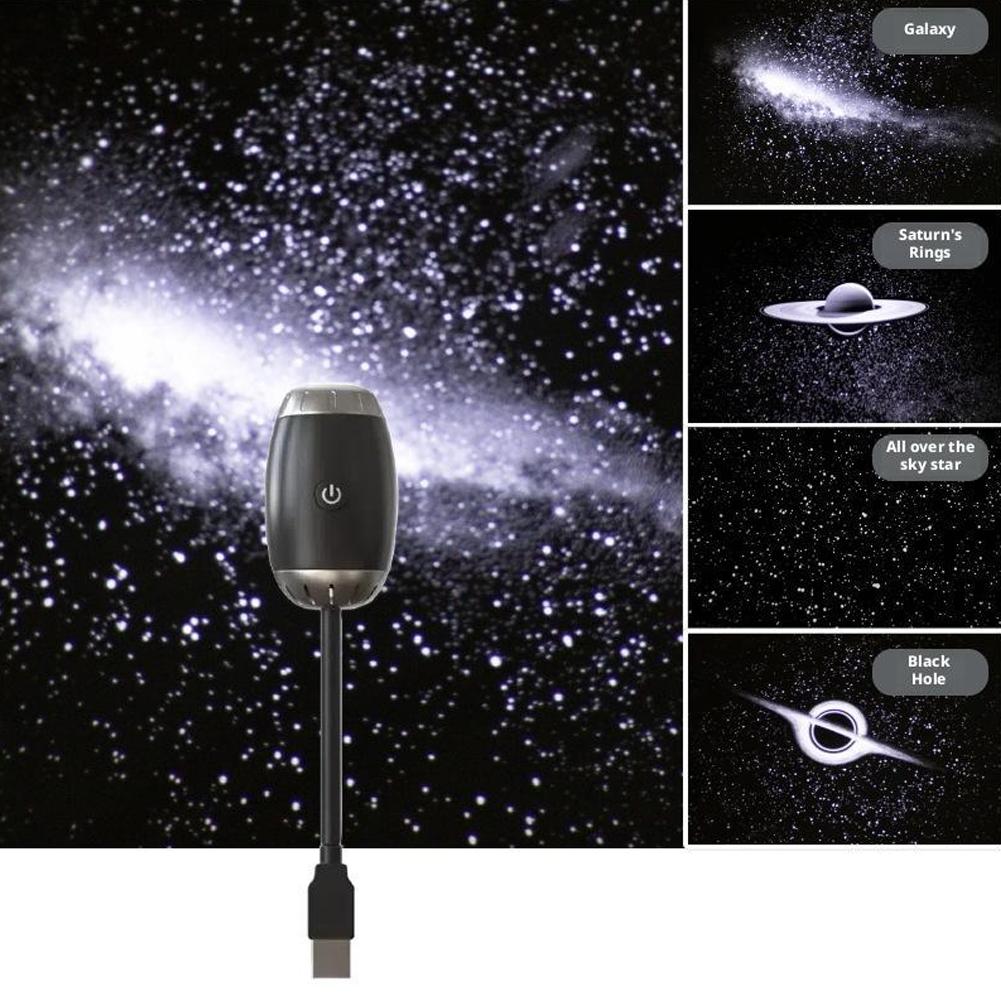 Mini Galaxy Star Projector Nig - Night Light Projector Stars のレビューと価格