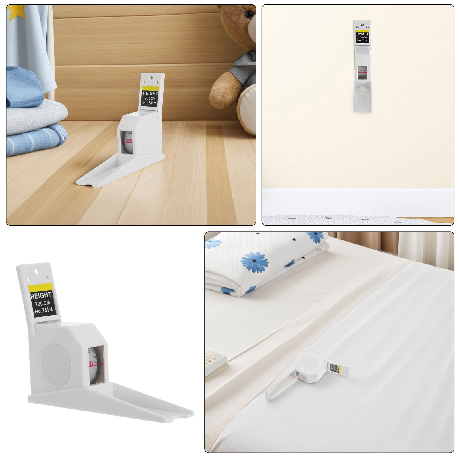 2Pcs Wall Mounted Height Measu - Growth Chart Ruler のレビューと価格